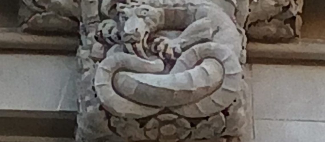 LLHM, Supreme Court, curled dragon relief, 6 April 25