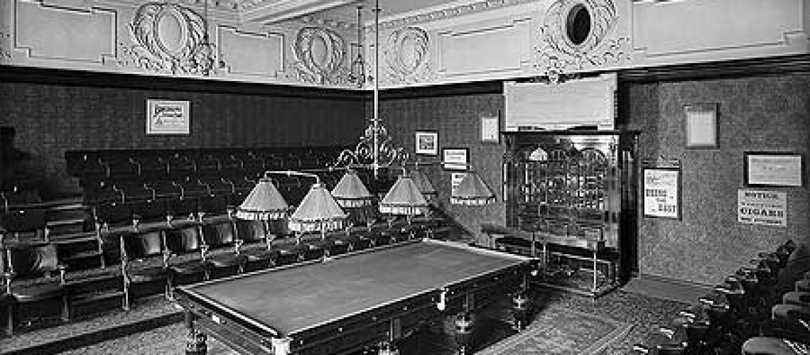 Thurston_Billiards-Match_room_Thurston's_Hall_1903
